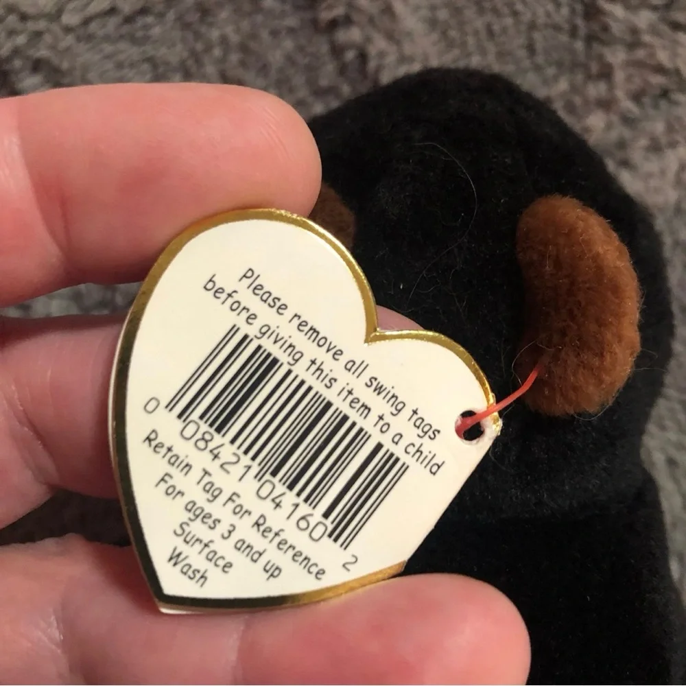 Ty Beanie Baby - Congo Gorilla Monkey 1996 Tag NWT